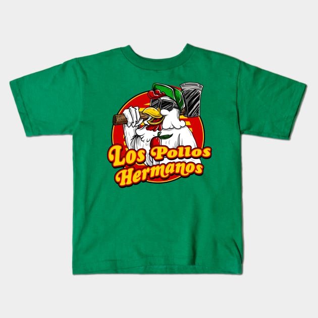 Los Pollos Hermanos Funny Kids T-Shirt by Polos